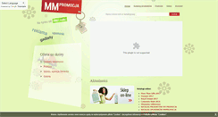 Desktop Screenshot of mmpromocja.pl